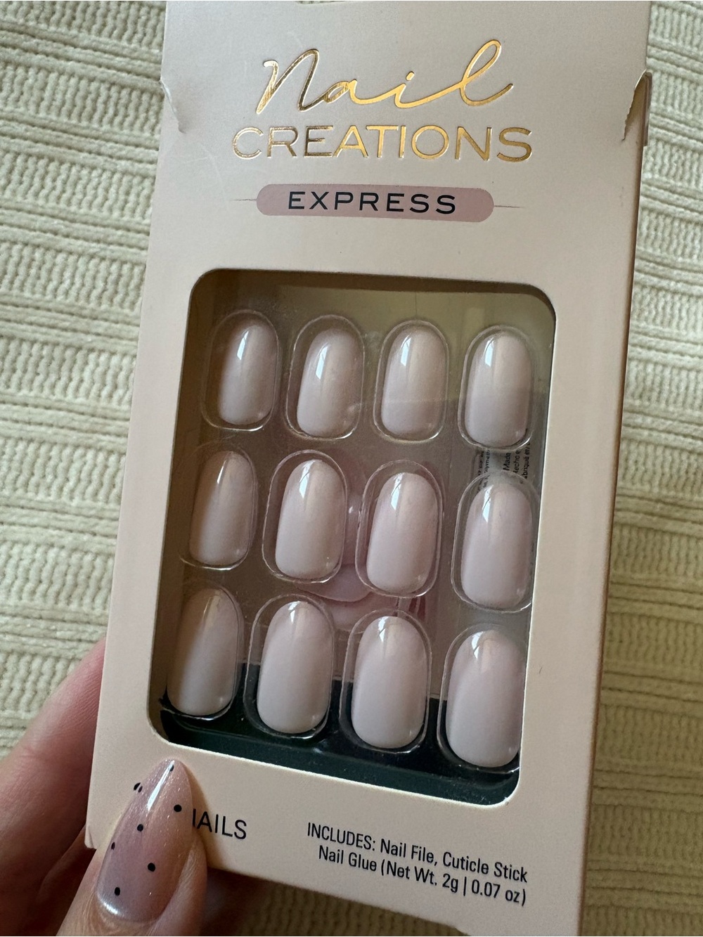 Cala Nail Creations Express Press-On Nails - Light Pink - Picture 3 of 8